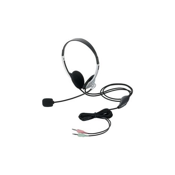 音楽を包み込む至高の体験 両耳を満たす ヘッドセット HS-HP22SV【×3セット】 （まとめ） ヘッドセット両耳オーバーヘッド HS-HP22SV【×3セット】◇関連： AV／デジモノ／AV／音響