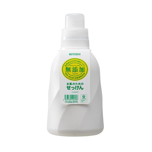 ベビー肌着や高級コットンなど柔らか衣類をよりふんわりと。ふんわりと包み込む、洗濯の力 肌に優しい液体せっけん、登場 (まとめ) 石鹸 無添加 お肌のための洗濯用液体せっけん 本体 1100ml 1本 
