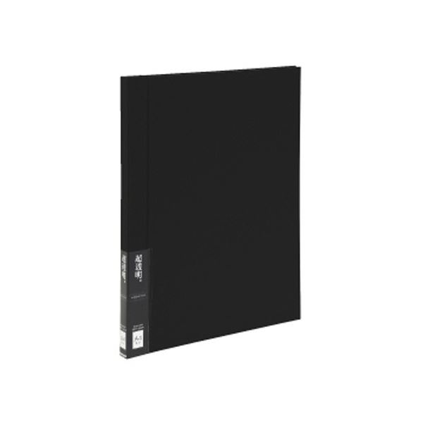 本格製本と遮光性に優れたスリップケースがついた高級仕様。高品質な製本と優れた遮光性を備えた、贅沢な仕様の透明フィルムポケットアルバム A4・ワイド6ツ切の縦型で、ブラックカラーが魅力 スリップケース付