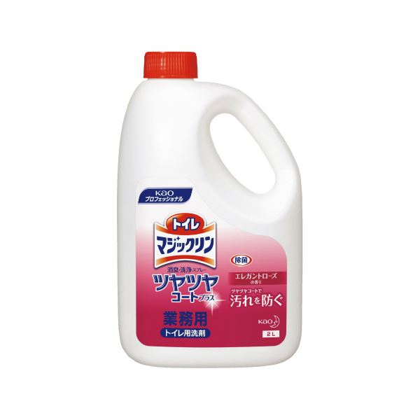 花王の魔法のトイレクリーナー ローズの香りが広がる 業務用サイズ 2L×5セット (まとめ）花王 トイレマジックリン ローズ 業務用 2L【×5セット】◇関連： 生活用品／インテリア／雑貨／トイレ用品