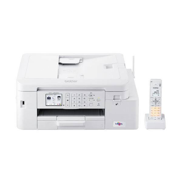 プリンター、電話、ファクスがこれ1台便利なオフィス 事務用 ツール 1台でプリンター、電話、ファクスが使える大容量 大型 インクジェット複合機 Wi-Fi対応でスマートな操作が可能 A4サイズに対応し
