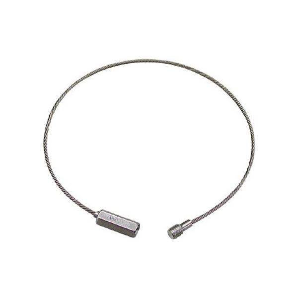 ステンレス製ワイヤーキャッチ 全長385mmの使い勝手抜群なA-355 1本のパワフルさが5倍に まとめてお得にゲット (まとめ) 水本機械製作所 ステンレスワイヤーキャッチ 全長385mm A-35