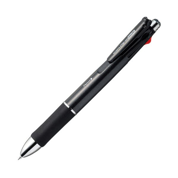 1本で黒+青+赤+緑+シャープ0.5の多機能ペン。便利な多機能ペンで、5色のインクと0.5mmのシャープペンを1本に あらゆるシーンで使えるクリップ-オンマルチ1000は、書く・描く・マークするのに最