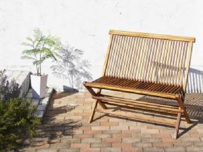 ガーデンファニチャーダイニング 背付ベンチ チーク天然木 木製 ワイドラウンドテーブル 机 ガーデンファニチャー( ベンチ座面幅:2P)(
