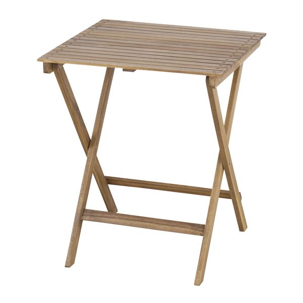 折りたたみテーブル 机 キャンプテーブル 約幅60cm 木製 アカシア オイル仕上げ 木目調 Byron バイロン アウトドア レジャー 送料無料