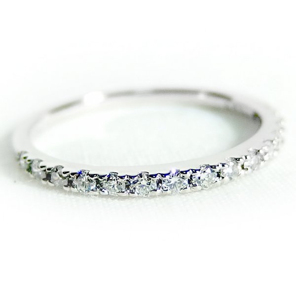ダイヤモンド リング ハーフエタニティ 0.3ct 8.5号 プラチナ Pt900 ハーフエタニティリング 指輪 輝き溢れる至高のダイヤモンドリングを