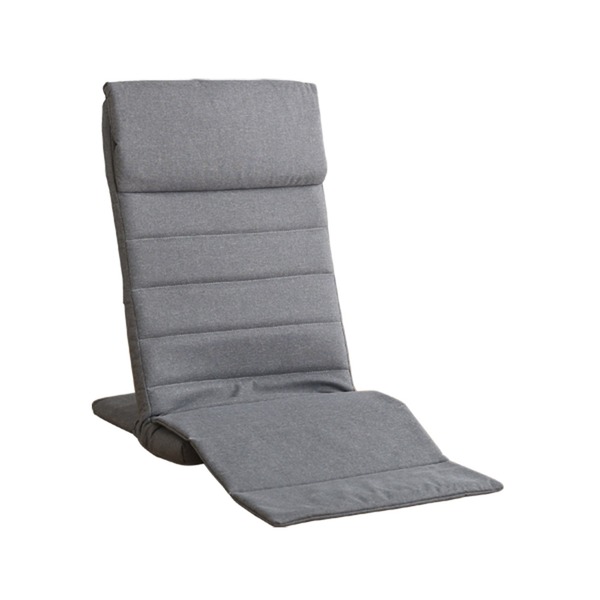 座椅子 (イス チェア) 約幅47cm ハイタイプ 高い グレー 金属 スチール パイプ 折りたたみ スリム 完成品 リビング ダイニング インテリ