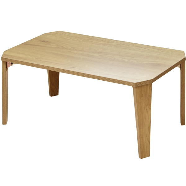 折りたたみテーブル ローテーブル 机 低い ロータイプ センターテーブル 約幅750mm ナチュラル 耐久性 メラミン 完成品 リビング ダイニ