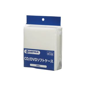 （まとめ）ジョインテックス 不織布CD・DVDケース 100枚パック A415J【×10セット】 送料無料