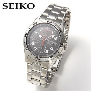 SEIKO（セイコー） ミリタリー・クロノグラフ SND375P 精密と耐久性を極めた腕時計 SEIKO ミリタリークロノ タフネスの極み SND375P 送料