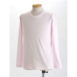 ユニセックス長袖 Tシャツ S ライトピンク アウトドア愛好家必携のミリタリーウェア トレッキングに最適な長袖Tシャツ 男女兼用でライト