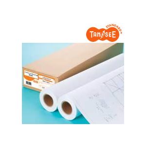 TANOSEE IJプロッタ用再生紙 A0ロール 841mm×50m 1箱(2本) 送料無料