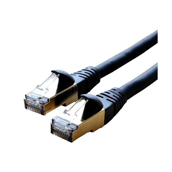 MCO CAT.7LANケーブル 配線 TPE ブラック 5m TWN-705BK 黒 高速通信に対応し、信頼性と耐久性に優れたLANケーブル 高速なデータ転送と安