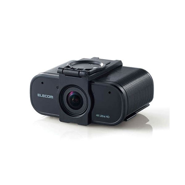 WEBカメラ 4K対応 830万画素 オートズーム機能付 ブラック UCAM-CX80FBBK 黒 送料無料
