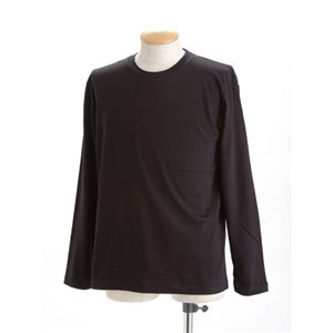 ユニセックス長袖 Tシャツ L ブラック 黒 アウトドア愛好家必携の、スタイリッシュな長袖シャツ トレッキングやミリタリーに最適なタクテ