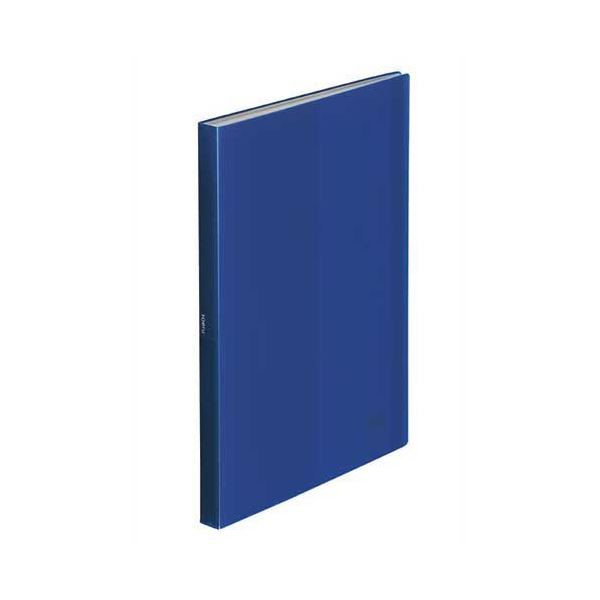 (まとめ) クリヤーブック40P N-8102-11 青 【×10セット】 透明な世界への扉、40ページの魅力的な旅 青い輝きが心を満たす 10セットでお