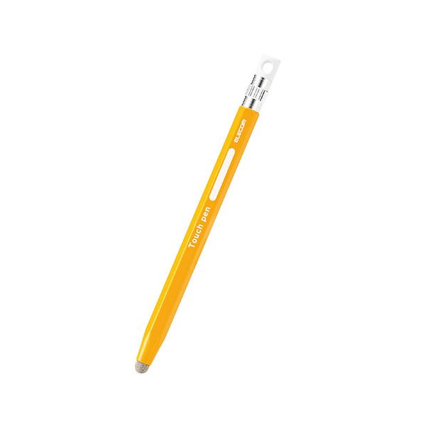 6角鉛筆タッチペン イエロー P-TPENSEYL 黄