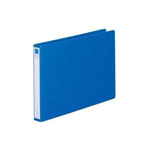 リヒトラブ 2穴ファイル リングファイル 事務用品 業務用効率化とスタイルを追求した革新的なツイストリング式ファイル B4サイズで整理 収納 力抜群、オシャレな藍色カラー ビジネスをサポートする最適な