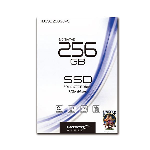 HIDISC 2.5inch SATA SSD 256GB HDSSD256GJP3 高速データ転送のための内蔵型SSD 大容量256GBで信頼性抜群 驚きのパフォーマンスを実現す