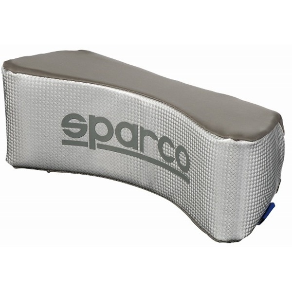 【訳あり】SPARCO (スパルコ) ネックピロー グレー×シルバーカーボン SPC パソコン 4002 特価 限定在庫 お得な処分品 最新デザイン 快適