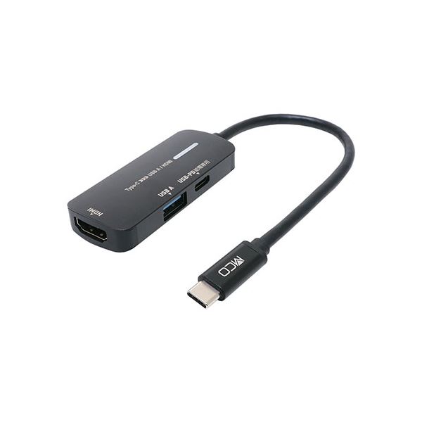 MCO PD対応 USB C to A and HDMI変換アダプタ USA-PHA1 送料無料
