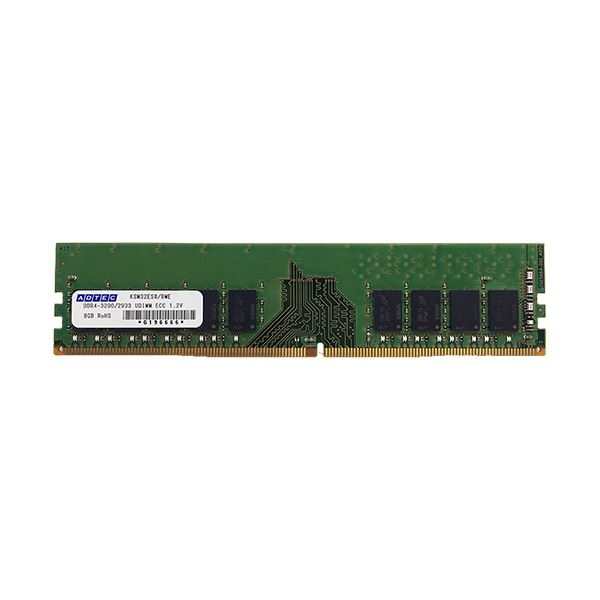 アドテック DDR4-2666UDIMM ECC 16GB(2Rx8) ADS2666D-E16GDB 1枚 送料無料