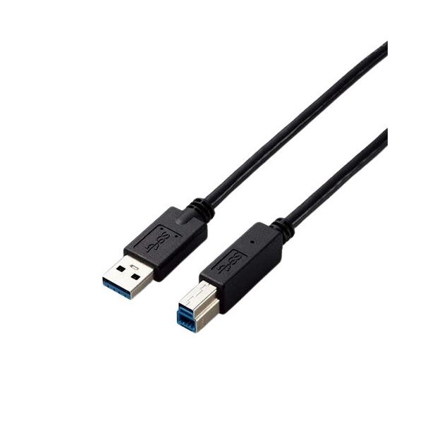 USB3.0 A-Bケーブル 配線 1.5m RoHS指令準拠（10物質） USB3-AB15BK/ID 1本