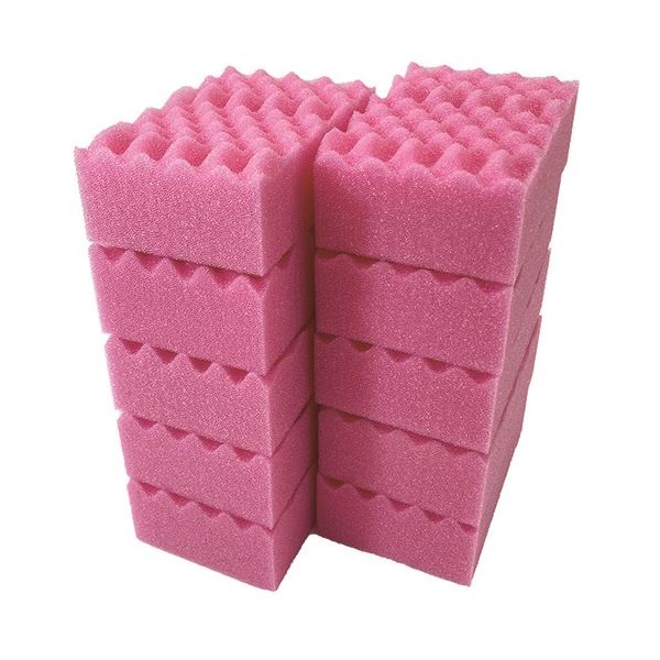 キクロン キクロンプロ カラースポンジ10個 ピンク ピンクの魔法のスポンジ 美しいカラーを手に入れるための10個セット キクロンのプロ仕