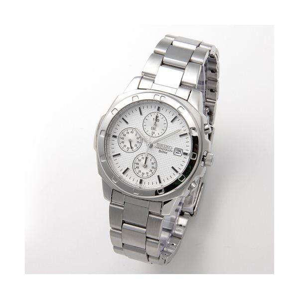 SEIKO（セイコー） 腕時計 クロノグラフ SND187P シルバー n銀色の時間を刻む、腕に輝くクロノグラフ 送料無料