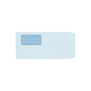 (業務用30セット) ジョインテックス 窓付き封筒長3ブルー100枚 P028J-B 青 送料無料