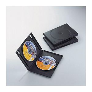 (まとめ) DVDトールケース CCD-DVD04BK【×20セット】 送料無料