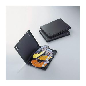 (まとめ) DVDトールケース CCD-DVD08BK【×10セット】 送料無料