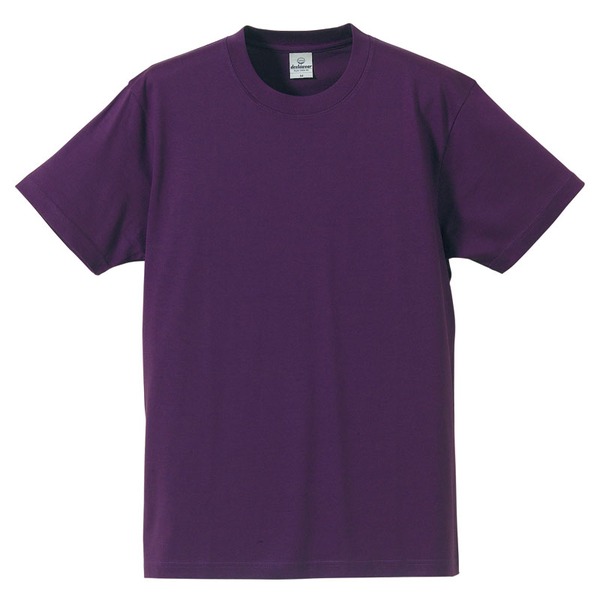 Tシャツ CB5806 パープル Lサイズ 【 5枚セット 】 紫 アウトドア愛好家必見 鮮やかなパープルのLサイズTシャツが5枚セットでお得 トレッ