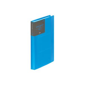 (業務用100セット) プラス カードホルダーFL-301NS ブルー 青 ビジネスに役立つ 多機能ファイル 名刺整理＆収納セット (業務用100セット)