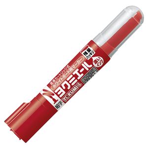(まとめ) コクヨ ホワイトボード用マーカーペン ヨクミエール 細字・丸芯 赤 PM-B501R 1本 【×50セット】 白 送料無料