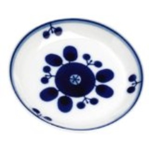 【まとめ買い お徳用 】白山陶器 ブルーム プレートSS 11cm ブーケ 3枚組 青 鮮やかな瑠璃色のパターンが輝く ブルームプレートSS 11cm、