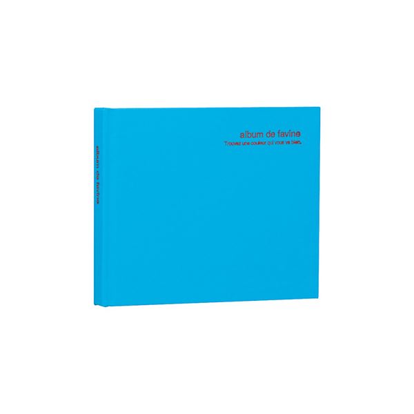 (業務用セット) ドゥファビネ ブックアルバム 写真 ミニ アH-MB-91-B ブルー【×5セット】 青 写真の宝庫、輝く思い出を収める至福の瞬間