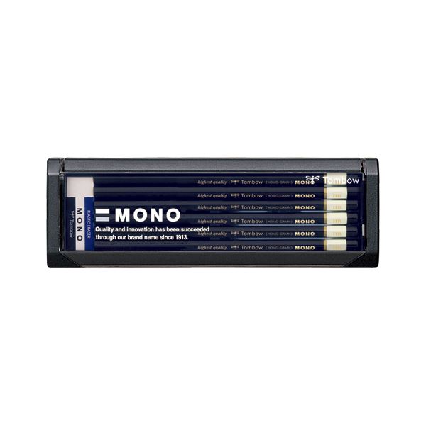 （まとめ） トンボ鉛筆 鉛筆 製図用 MONO-HB 12本入 【×2セット】 世代を超えて愛される、デザインと書き心地の極み 製図用鉛筆MONO-HB