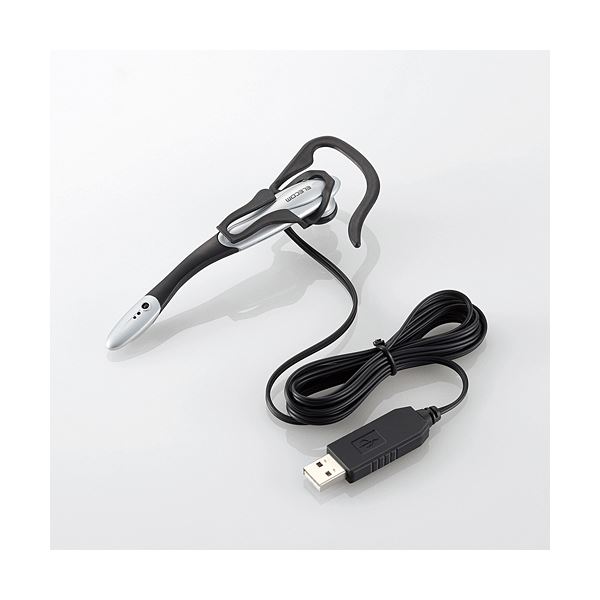 (まとめ) USBヘッドセット(イヤーフックタイプ) HS-EP13USV【×3セット】 送料無料