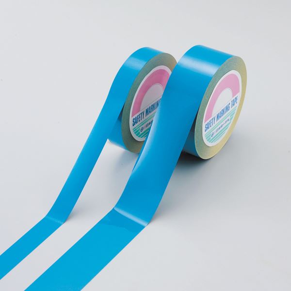ガードテープ(再はく離タイプ) GTH-501BL ■カラー：青 50mm幅 青い安心ガードテープ 再はく離で使いやすさ抜群 50mm幅で広範囲をカバー