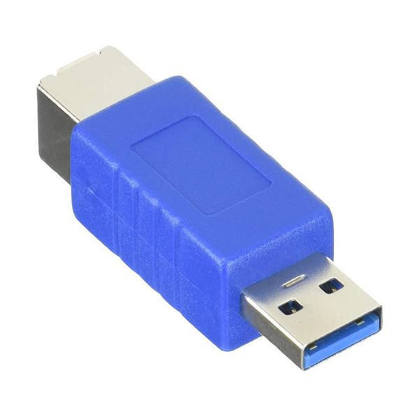 (まとめ)変換名人 変換プラグ USB3.0 B(メス)-A(オス) USB3BB-AA【×10セット】 USB3.0 B-A変換プラグ、最新モデル10個セットで手に入る