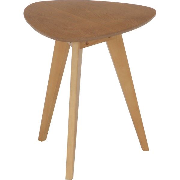 サイドテーブル エンドテーブル コーナーテーブル 小型 脇台 机 ミニテーブル 幅39.5cm 小 ナチュラル 木製 アンティーク レトロ ヴィン