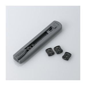 （まとめ） USBポートガード ESL-USB1【×3セット】 オフィス作業の安心を守る USBポートガード テスター（まとめ買い3セット）- エレコ