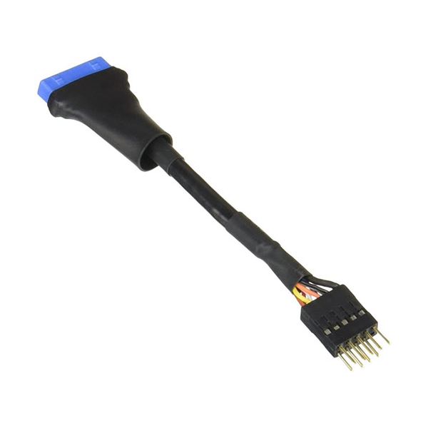 (まとめ)変換名人 M/B USB変換 USB3.0(20p) to 2.0(10p) MB-USB3/2【×10セット】 送料無料