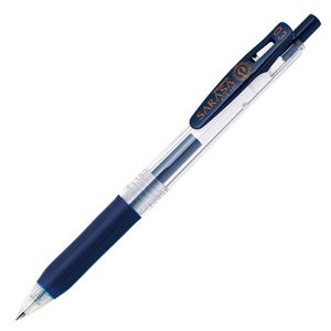 (まとめ) ゼブラ ゲルインクボールペン サラサクリップ 0.3mm ブルーブラック JJH15-FB 1本 【×60セット】 黒 青 送料無料