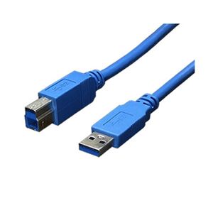(まとめ)変換名人 USB3.0ケーブル 配線 A-B 1.8m USB3-AB18【×5セット】 高速データ転送のプロフェッショナルUSB3.0ケーブル 信頼性とパ