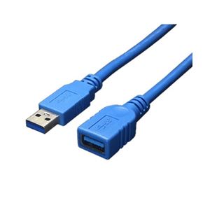 (まとめ)変換名人 USB3.0ケーブル 配線 延長1.8m USB3-AAB18【×5セット】 送料無料