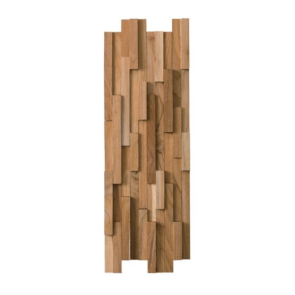 ウォールパネル 壁材 幅60cm ウォールナット 天然木 木製 チーク オイル仕上げ DIY 日曜大工 リフォーム リノベーション