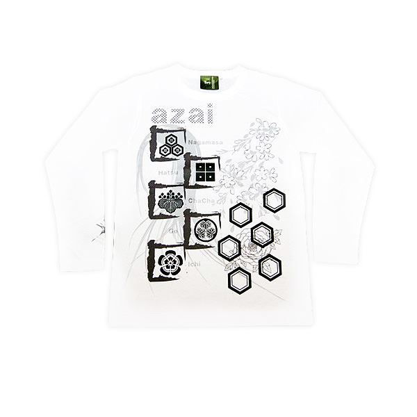 浅井家 長Tシャツ LW XL 白 白い浅井家の長Tシャツ、大きなサイズで快適な着心地 送料無料
