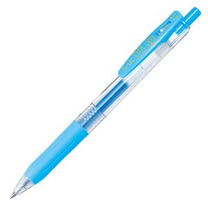 (まとめ) ゼブラ ゲルインクボールペン サラサクリップ 0.7mm ライトブルー JJB15-LB 1本 【×60セット】 青 送料無料